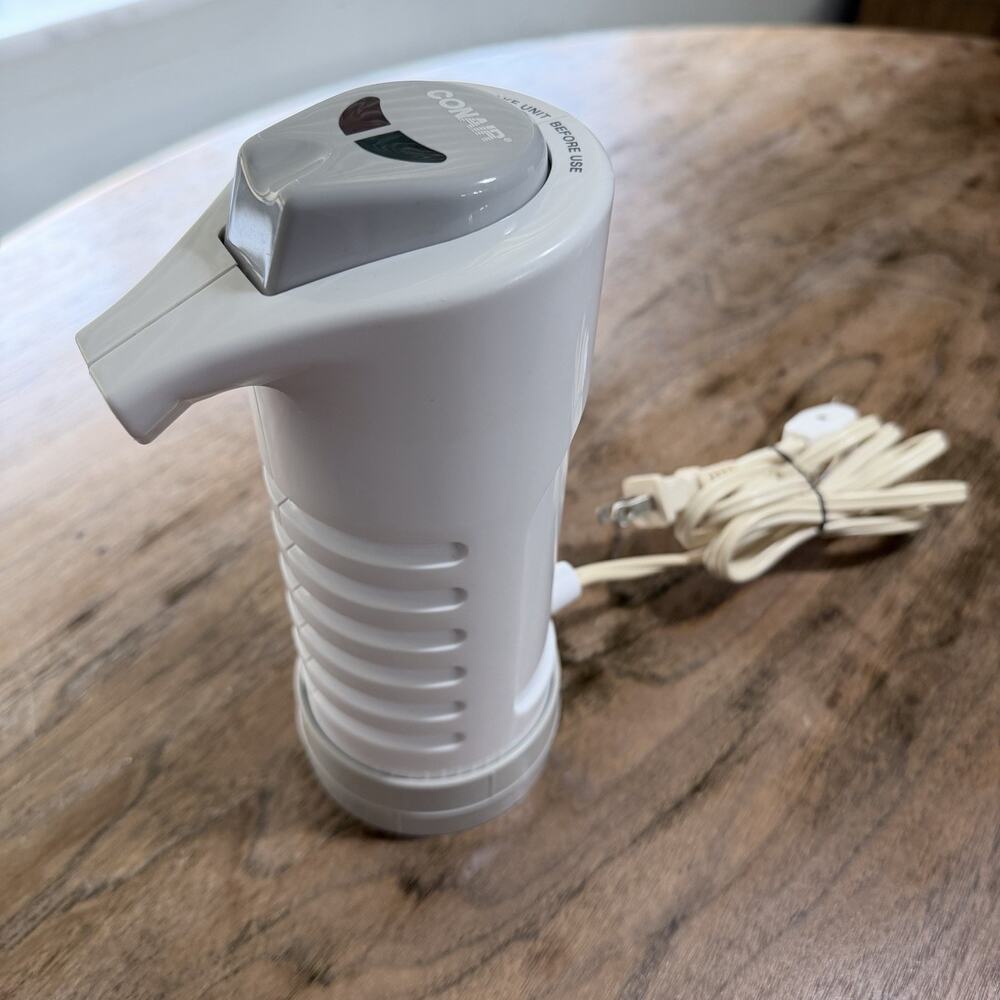 Vintage Conair Hot Lather HLM10 Electric Shaving Cream Dispenser Warmer Tested